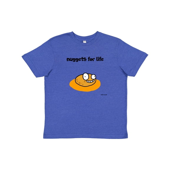 Inktastic Nuggets for Life Youth T-Shirt