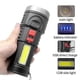 thumbnail image 3 of L-822 USB Rechargeable Floodlight Mini Portable LED Flashlight, 3 of 4