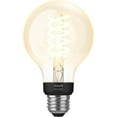 thumbnail image 2 of Philips Hue White Filament G25 Bluetooth Smart LED Bulb - Amber, 2 of 4