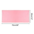 thumbnail image 5 of PiccoCasa Absorbent Hand Drying Shower Washing Face Bath Towel 28"x12" Pink, 5 of 7