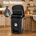 Poop Aba Dog Waste Container Outdoor Poop Trash Can Outside Bin - Walmart.com
