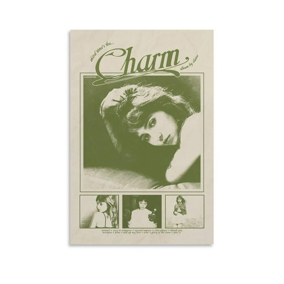 Charm Clairo Canvas Poster Bedroom Decoration Landscape Office Valentine's Birthday Gift