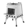 thumbnail image 1 of Folding Camp Portable Wood Burning with Retractable Legs for Camping Hiking Backpacking Outdoor Cooking, 1 of 7