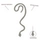 thumbnail image 3 of Pendientes retro sencillos shaofei forma de serpiente 2 piezas dorados, 3 of 4