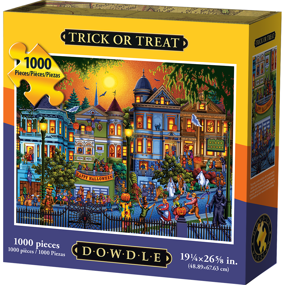 Dowdle Jigsaw Puzzle Trick or Treat 1000 Piece