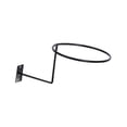 thumbnail image 1 of 1 soporte para casco de motocicleta, soporte de metal para colgar en la pared, colgador multifuncional para casco para chaqueta, abrigos, baloncesto, fútbol, ​​etc. (negro), 1 of 5