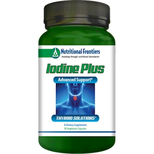 Nutritional Frontiers Iodine Plus 90 vegcaps 03.NF.446.090 ES Walmart