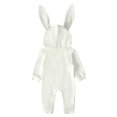 thumbnail image 2 of Pyjama de Pâques pour Tout-Petit Bébé Combinaison Lapin une Pièce à Capuche Vêtements de Nuit Pyjama de Pâques, 2 of 5