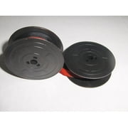 Olivetti Lettera 35 Typewriter Ribbon Black and Red Ink Original Olivetti Spools