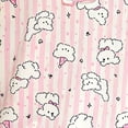 thumbnail image 6 of Mifsaly Toddler Girls 2 Piece Pajama Outfits Cute Graphic Sleeveless Ruffle Trim Tops and Shorts Kids Soft Breathable Summer Casual Home Clothes, 6 of 6