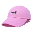 thumbnail image 5 of Dalix Jet Fighter Embroidered Cap Cotton Baseball Hat Airplane Jet Men in Light Pink, 5 of 5