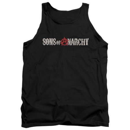 Sons Of Anarchy Beat Up Logo Mens Tank Top Shirt (Sons Of Anarchy Best Moments)