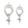 thumbnail image 3 of 5pcs Bails Clasp Connector Accessories For Jewellery Findings 0.4x1 cm, 3 of 8