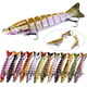 thumbnail image 4 of Cebo de múltiples secciones Luya, pez de 12,8 cm y 18 g, cebo duro de simulación, microobjeto, cebo falso para cazón Luya, pesca en el mar, 4 of 6