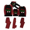thumbnail image 2 of Odeerbi Christmas Pajamas For Family Matching Outfits Man Daddy Print Blouse Tops And Pants Xmas Clothes, 2 of 9