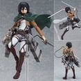 thumbnail image 1 of Attack On Titan: Mikasa Ackerman Figma Action Figure1 Gift For Fans, 1 of 4