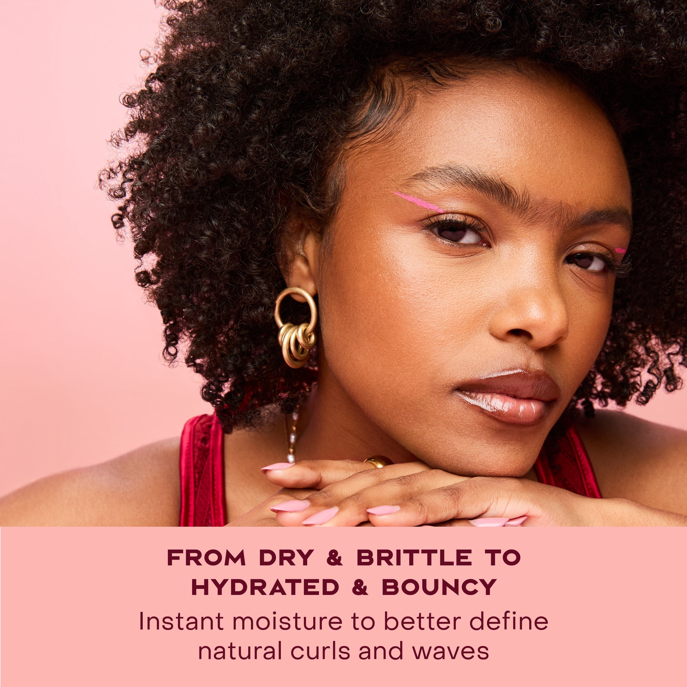 Shea Moisture Curly Hair Shampoo For Added Bounce, Definition & Dry Hair Cleansing, Coconut & Hibiscus With Silk Protein, Neem Oil And Coconut Oil, 13 fl oz