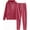 Hot Pink, variant on Aricy Womens 2 Piece Outfits Lounge Hoodie Sweatsuit Sets Oversized Sweatshirt Baggy Fall Comfy Sweatpants with Pockets