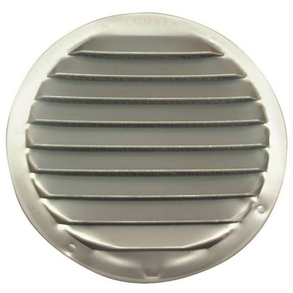 Maurice Franklin RL-1004 4 in. Round Aluminum Screen Louver