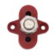 thumbnail image 1 of Poste de Energía de Bloque Rojo Acero Inoxidable Terminal Aislado M10 Rojo Sunnimix Poste de energía del bloque de unión, 1 of 8