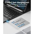 thumbnail image 5 of Detachable Backlit Keyboard Case for iPad 10th/11th Gen A16, Trackpad & Pencil Holder，Black, 5 of 17