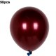 thumbnail image 5 of Cumpleaños Globo Premium 50 Piezas Doble Capa 5 Pulgadas (Chery) Rojo, 5 of 8