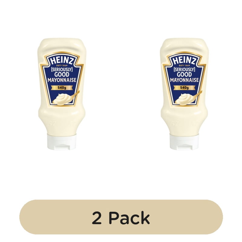 Heinz Seriously Good Mayonnaise 540g, British Import (Pack of 2)