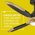 thumbnail image 4 of 906760FMB-LDD Hinkley Lighting Aileron - 3 Blade Ceiling Fan with Light Kit-15 Inches Tall and 60 Inches Wide-Matte Black Finish-Matte Black Blade, 4 of 14