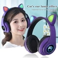 thumbnail image 3 of Price Drop!Cat Ear Wireless 5.0 Luminous Computer Gaming Headset Bluetooth Headset&nbsp;(en inglés), 3 of 6