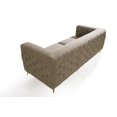 thumbnail image 4 of Chic Home Carlyle Sofa Linen Textured Upholstery Plush Tufted, 4 of 7