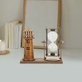 thumbnail image 6 of MUSEYA Hourglass Shape Decoration Plastic Timer Golden Retro Decor For Home Office 1Set, 6 of 6
