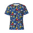 thumbnail image 3 of Naloa Animals Rescue Team Men's T-Shirt Sport T-shirt Men's Basic Tee Casual Men's Shirt, Round Neck, Short Sleeves - Medium, 3 of 5