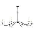 thumbnail image 5 of Trade Winds Arise 6-Light Chandelier in Matte Black, 5 of 6
