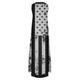 thumbnail image 3 of Wycnly Womens Dresses Fashion Loose Pocket Swing 4th of July Independence Day Tank Long Dresses Fashion Star Striped Print V-Neck Sleeveless Maxi Summer Dress Black XL, 3 of 4