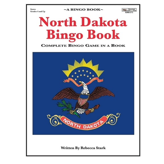 North Dakota Bingo Book: Complete Bingo Game In A Book (Bingo Books)