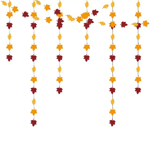 Qocolhg Fall Decorations For Home, Maple Leaf Pull Ribbon 3 M Thanksgiving Hanging Decoration Party Supplies Hanging Decoration, Thanksgiving Decorations Indoor Outdoor