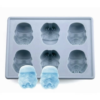 7 Options Star Wars Ice Cube Tray R2D2 X-Wing etc Silicone Mold