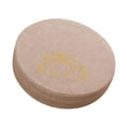 thumbnail image 3 of Cojín de meditación redondo de espuma dura de algodón y lino, desmontable, lavable, cómodo, para balcón, sala de estar, tatami, color beige, 3 of 12