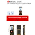 thumbnail image 3 of SNDWAY Distance Meter Infrared Distance Meter Ruler Electronic Ruler Ships with, 3 of 8