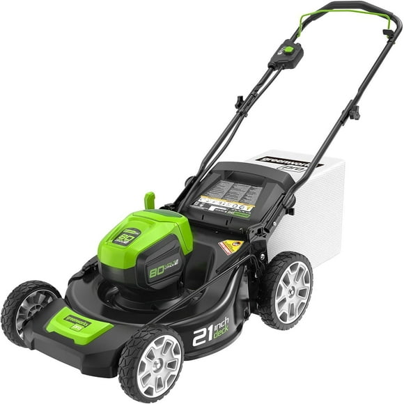 Greenworks 80V 21" Tondeuse autopropulsée, batterie non inclus