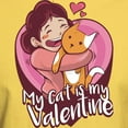 thumbnail image 3 of CafePress - My Cat Is My Valentine T Shirt - Men's Classic Graphic T-Shirt, 3 of 4
