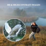 BEBANG 12x25 Binoculars for Kids Adults,FMC,BAK4, Small Compact Binoculars for Bird Watching Camping Sports