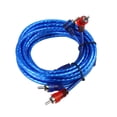 thumbnail image 3 of Unique Bargains Universal Auto Car Amplifier Wiring Kit Audio Subwoofer RCA Power Cable Fuse Set, 3 of 6