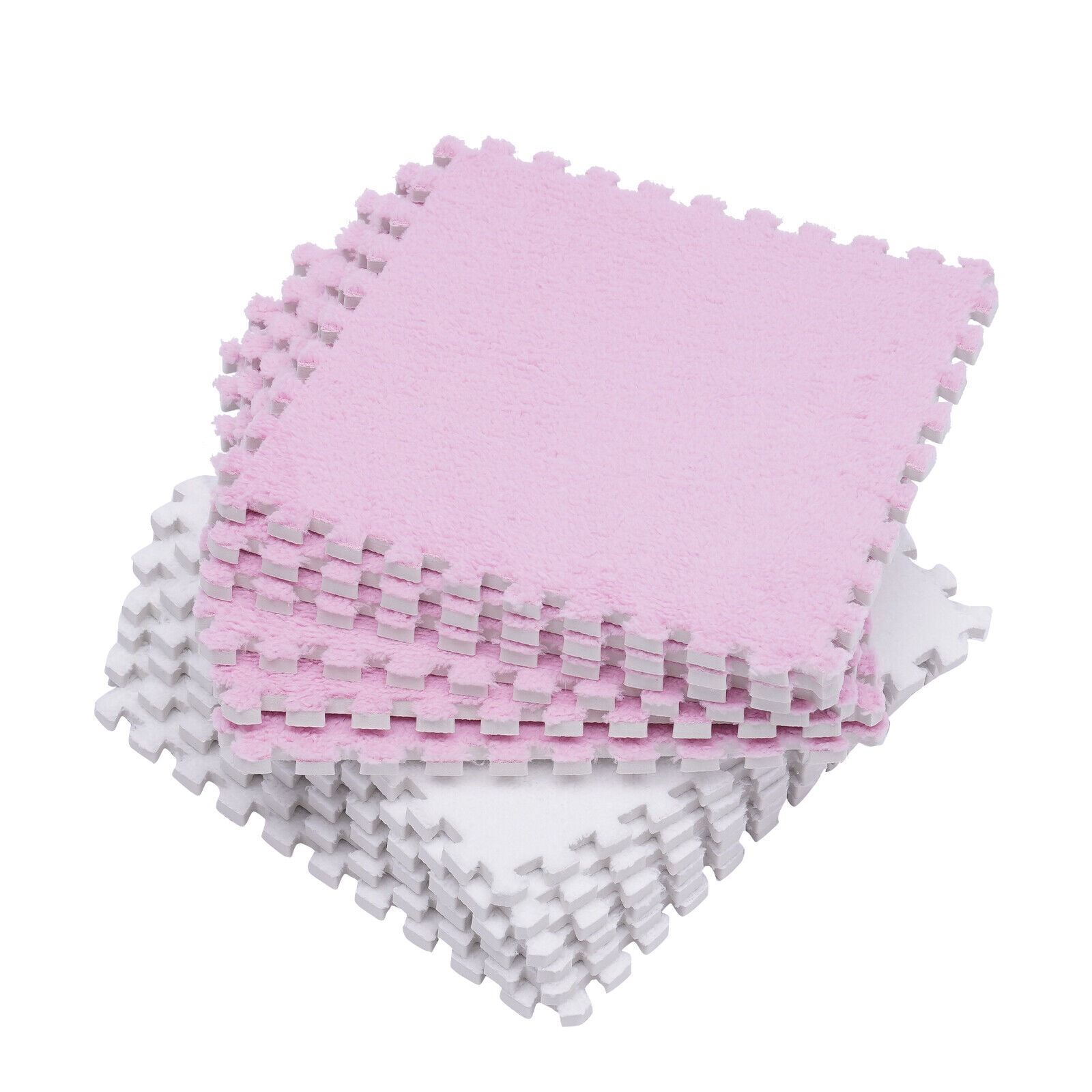 MIDUO Square Floor Mat Carpets Plaid Rugs Mattress Foldable for