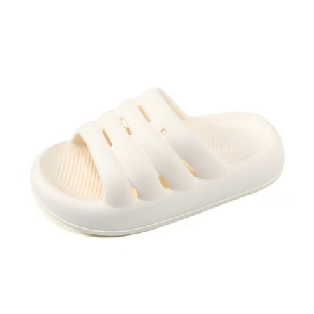 

Boys Girls Cloud Slides Slippers Comfy Lightweight Non Slip Shower Bathroom House Shoes For Toddler Kids Children Spring And Summer