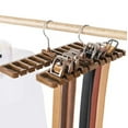 thumbnail image 3 of Tie Belt Organizer Storage Rack Multifuction Rotating Ties Scarf Hanger Holder Closet Organization Wardrobe Finishing Rack For Men And Women, 3 of 3