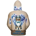 thumbnail image 2 of Australian Shepherd Proud Dad Happy Father's Day All Over Print 3D Hoodie Unisex Merch Hoodies Aussie Dog Lover Gifts - 02008, 2 of 6
