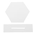 thumbnail image 4 of Cadre Photo Hexagonal Support de Photo Vierge Imprimable Cadre d'Affichage de Photo Souvenir DIY, 4 of 8