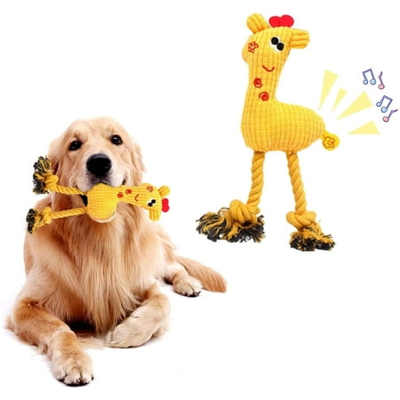 Dog Plush Squeaky Toys for Puppy Dog and Medium Dogs Chewing Teeth