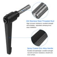 thumbnail image 3 of Uxcell 4 Packs M10 x 35mm 304 Stainless Steel Male Thread Adjustable Clamping Lever Handles Knobs, 3 of 5